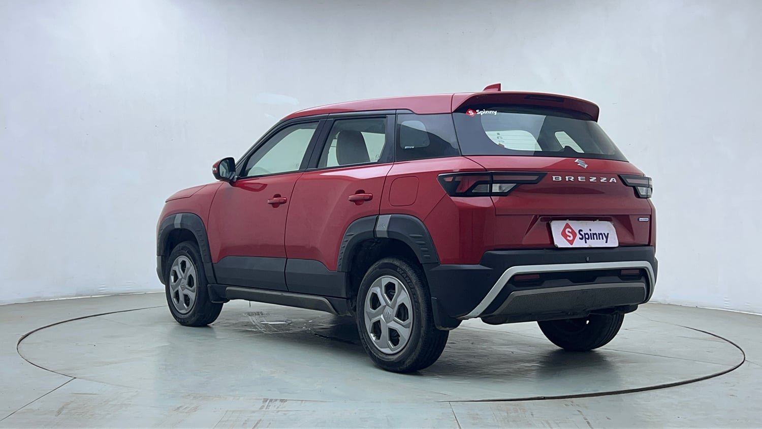 Used 2022 Maruti Suzuki Brezza Vxi AT Petrol Automatic exterior LEFT REAR CORNER VIEW