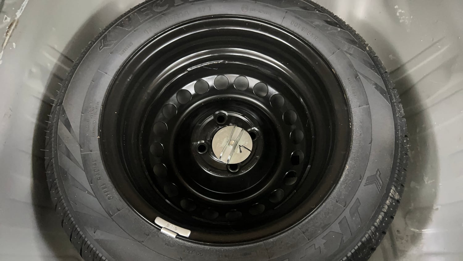 Used 2019 Honda Amaze 1.2 S MT Petrol Petrol Manual tyres SPARE TYRE VIEW