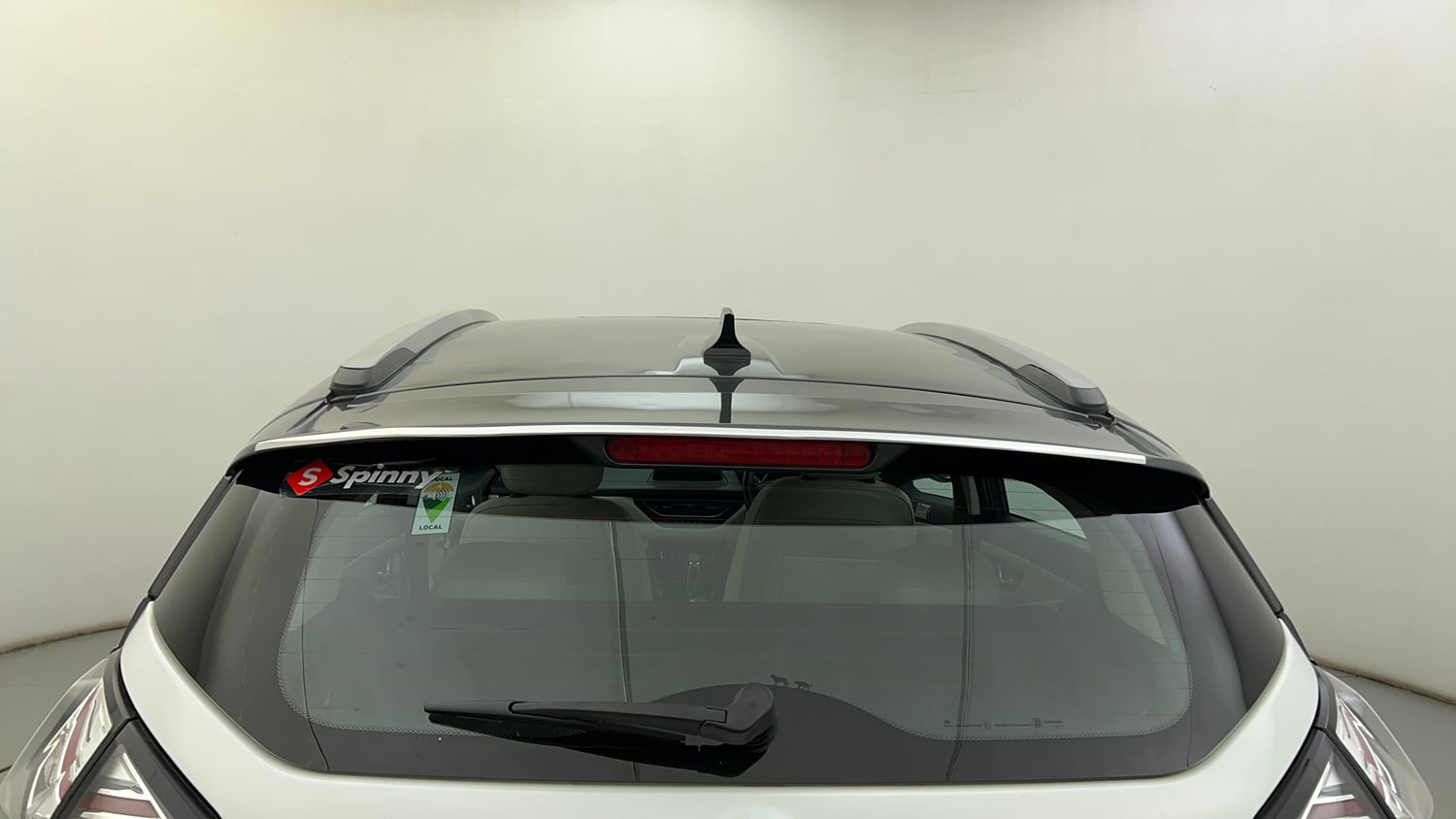 Used 2022 Tata Nexon XZA Plus (Premium) Petrol Automatic exterior BACK WINDSHIELD VIEW