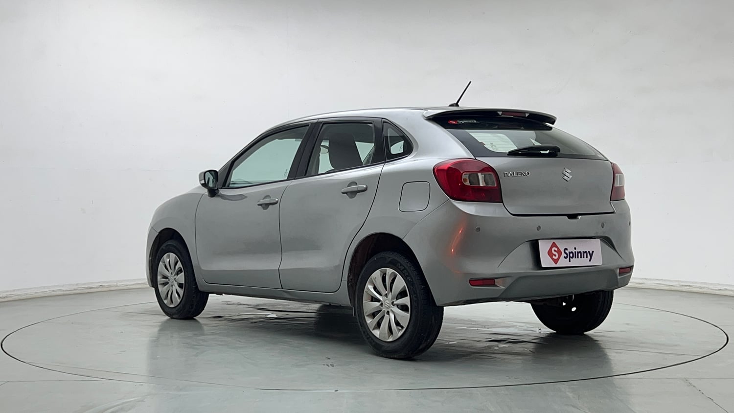 Used 2019 Maruti Suzuki Baleno Delta 1.2 Petrol Manual exterior LEFT REAR CORNER VIEW