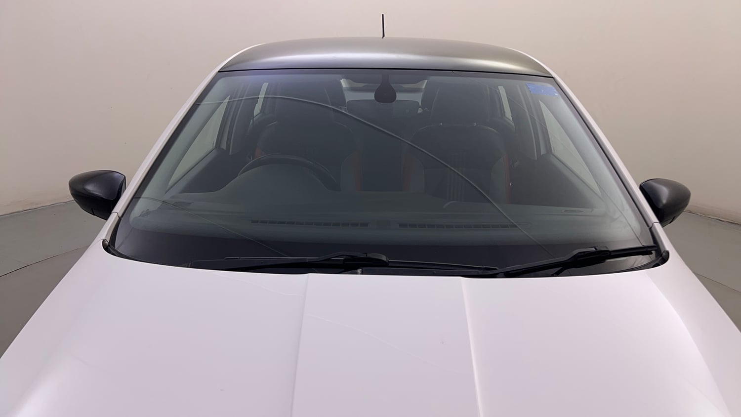 Used 2018 Skoda Rapid Style 1.6 MPI AT Petrol Automatic exterior FRONT WINDSHIELD VIEW