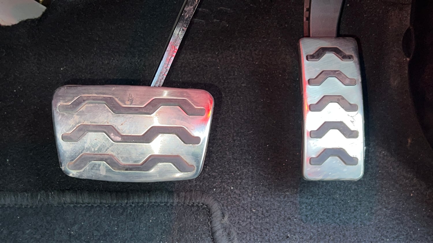 Used 2022 Hyundai i20 N Line N8 1.0 Turbo DCT Petrol Automatic interior PEDALS VIEW