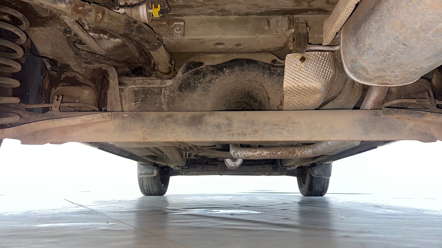 Used 2015 Ford EcoSport Ambiente 1.5 Ti-VCT Petrol Manual extra REAR UNDERBODY VIEW (TAKEN FROM REAR)