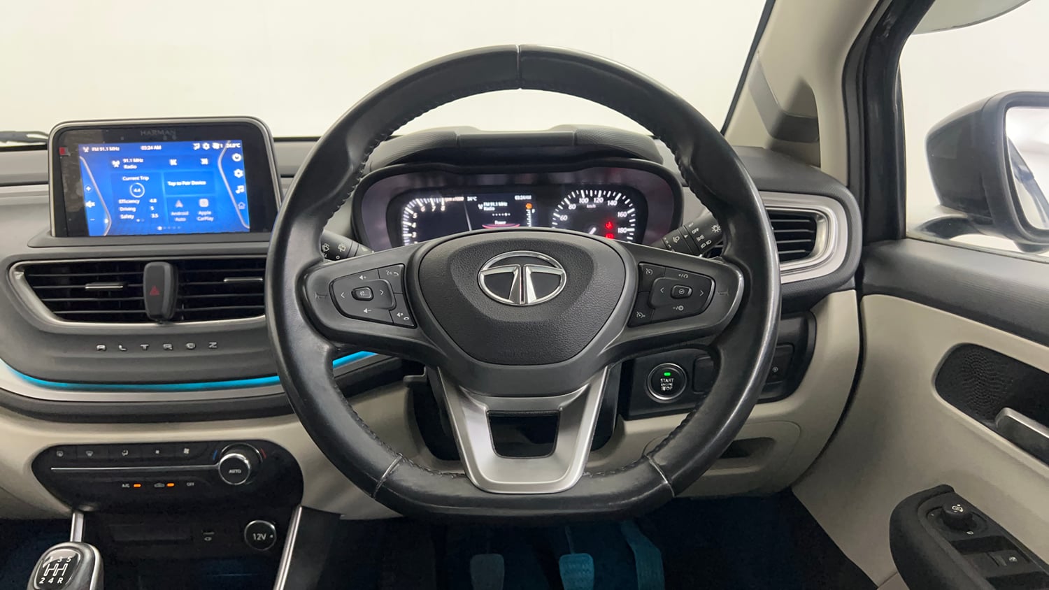 Used 2021 Tata Altroz XZ Petrol Petrol Manual interior STEERING VIEW