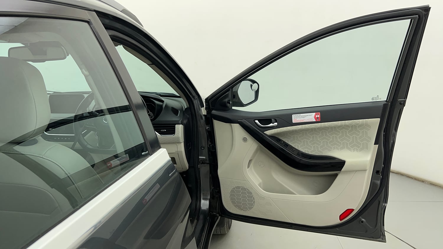 Used 2022 Tata Nexon XZA Plus (Premium) Petrol Automatic interior RIGHT FRONT DOOR OPEN VIEW