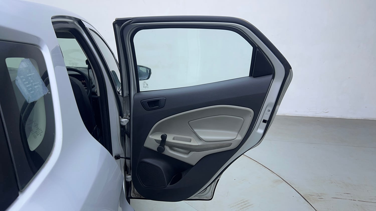 Used 2015 Ford EcoSport Ambiente 1.5 Ti-VCT Petrol Manual interior RIGHT REAR DOOR OPEN VIEW