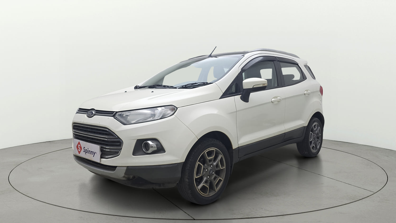 Used 2017 Ford EcoSport Titanium 1.5L TDCi Diesel Manual exterior LEFT FRONT CORNER VIEW