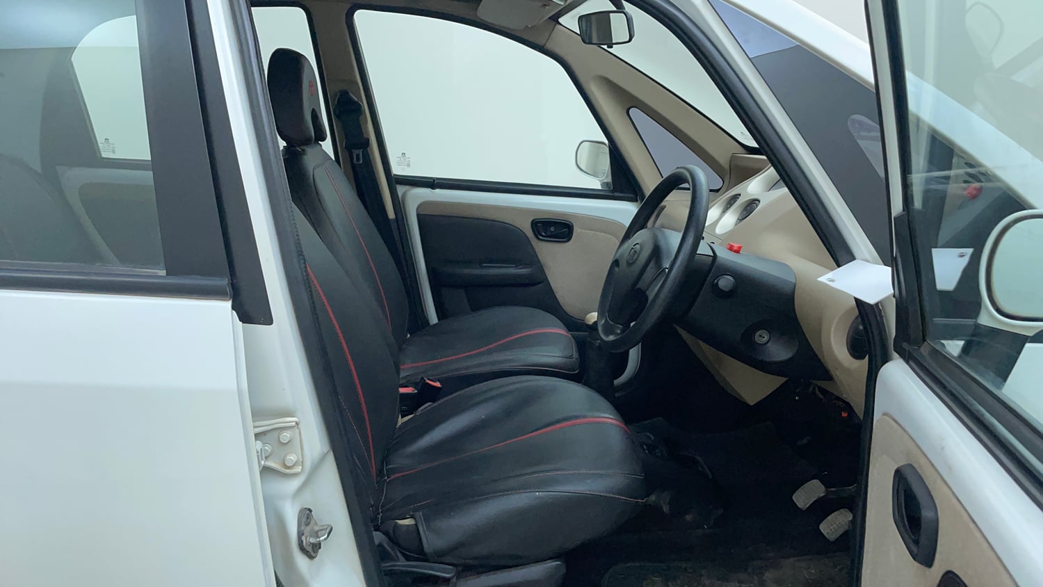 Used 2012 Tata Nano LX Petrol Manual interior RIGHT SIDE FRONT DOOR CABIN VIEW