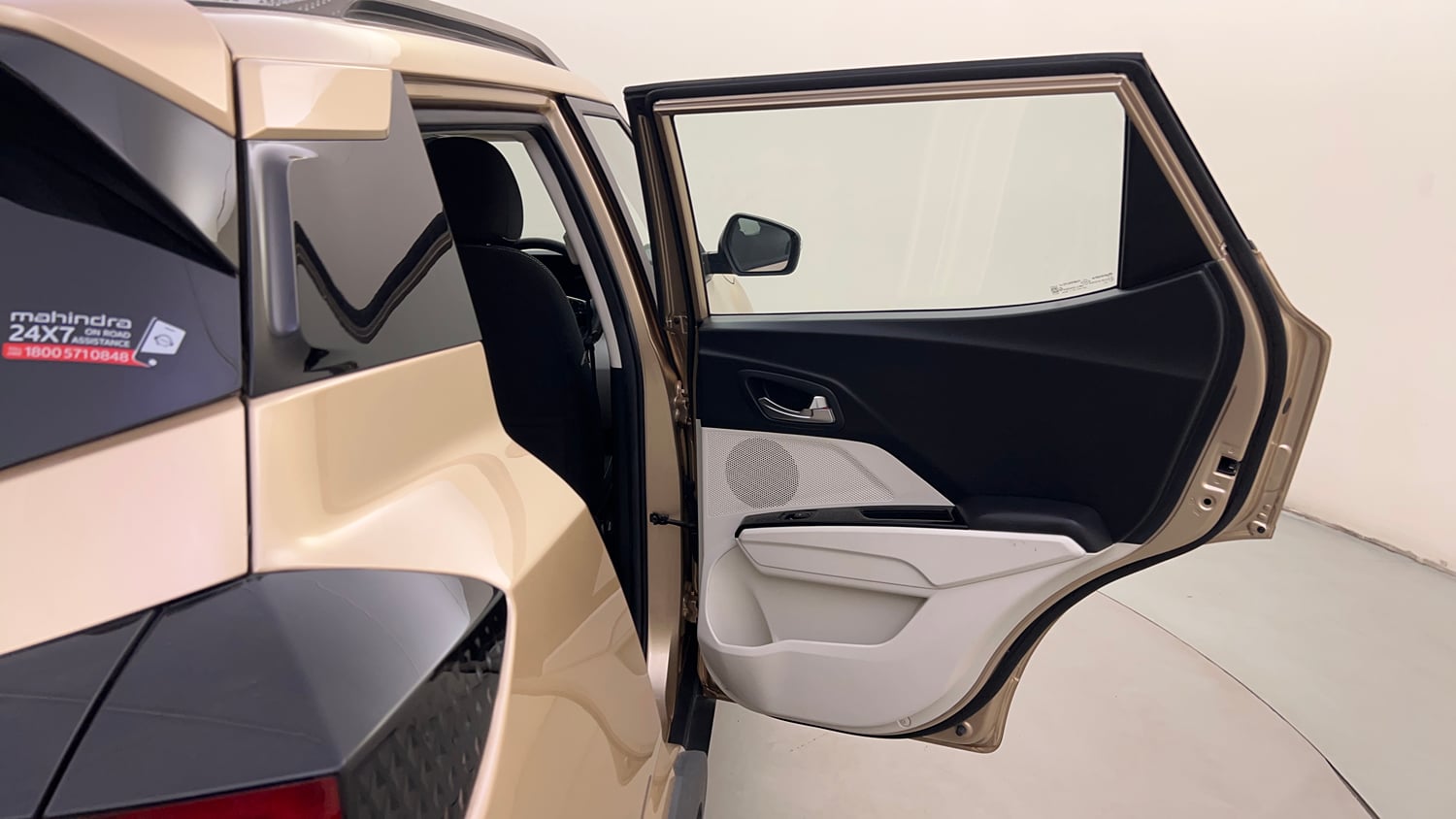 Used 2026 Mahindra XUV 3XO AX5 1.2 Petrol AT Petrol Automatic interior RIGHT REAR DOOR OPEN VIEW