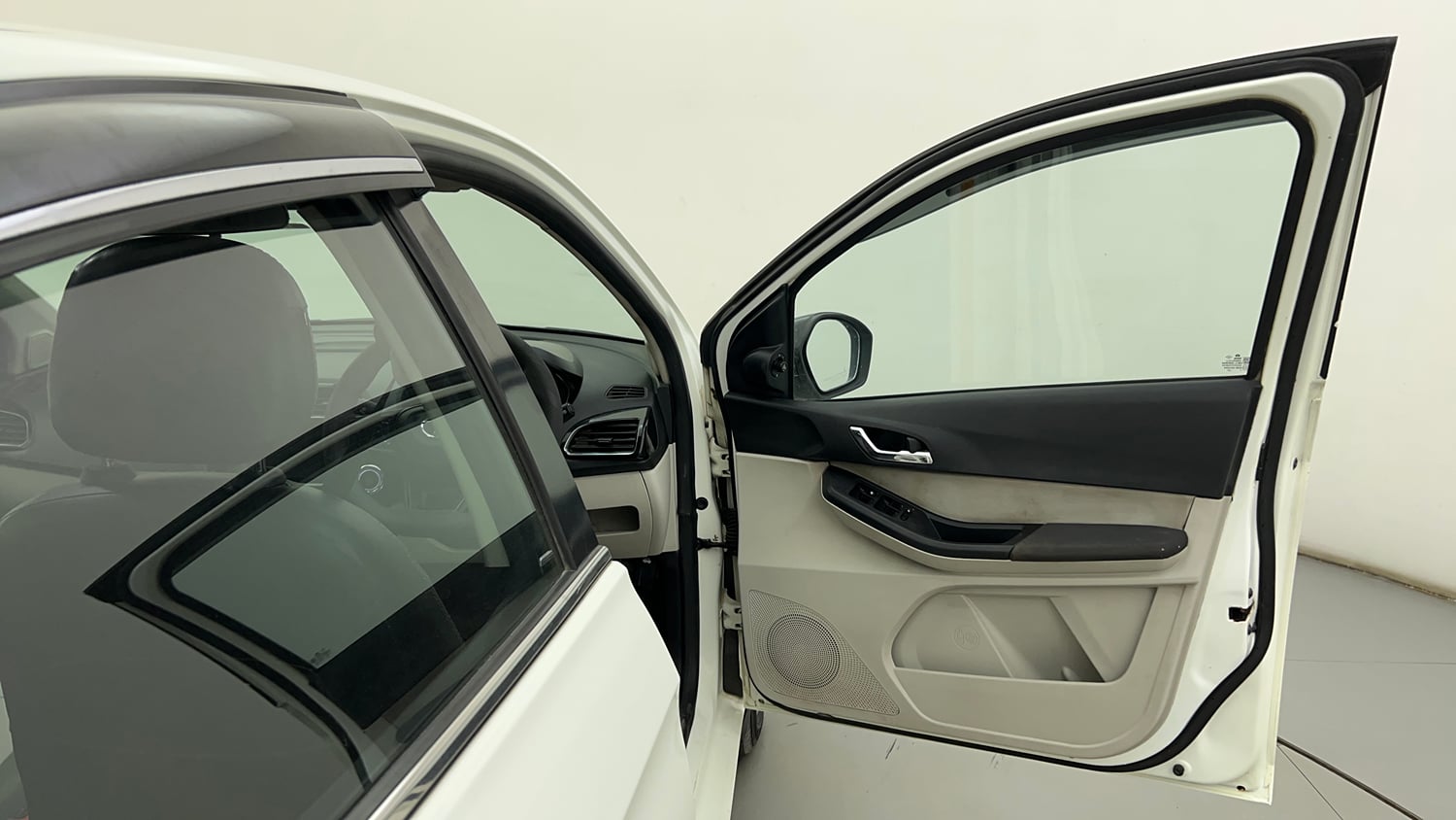 Used 2023 Tata Tigor XZ Plus CNG Cng Manual interior RIGHT FRONT DOOR OPEN VIEW