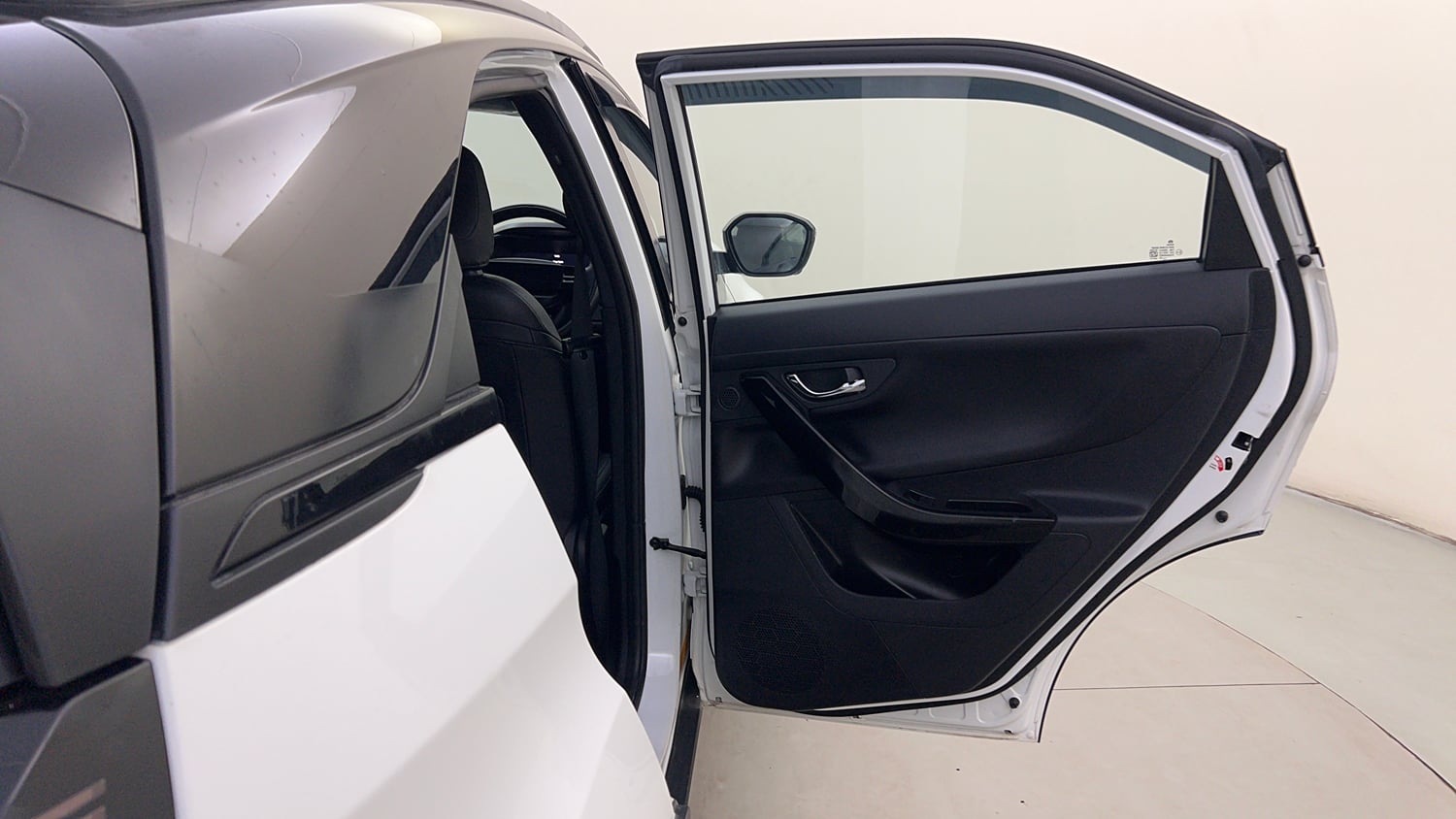 Used 2024 Tata Nexon Fearless Plus S 1.2 Revotron Petrol 6MT DT Petrol Manual interior RIGHT REAR DOOR OPEN VIEW