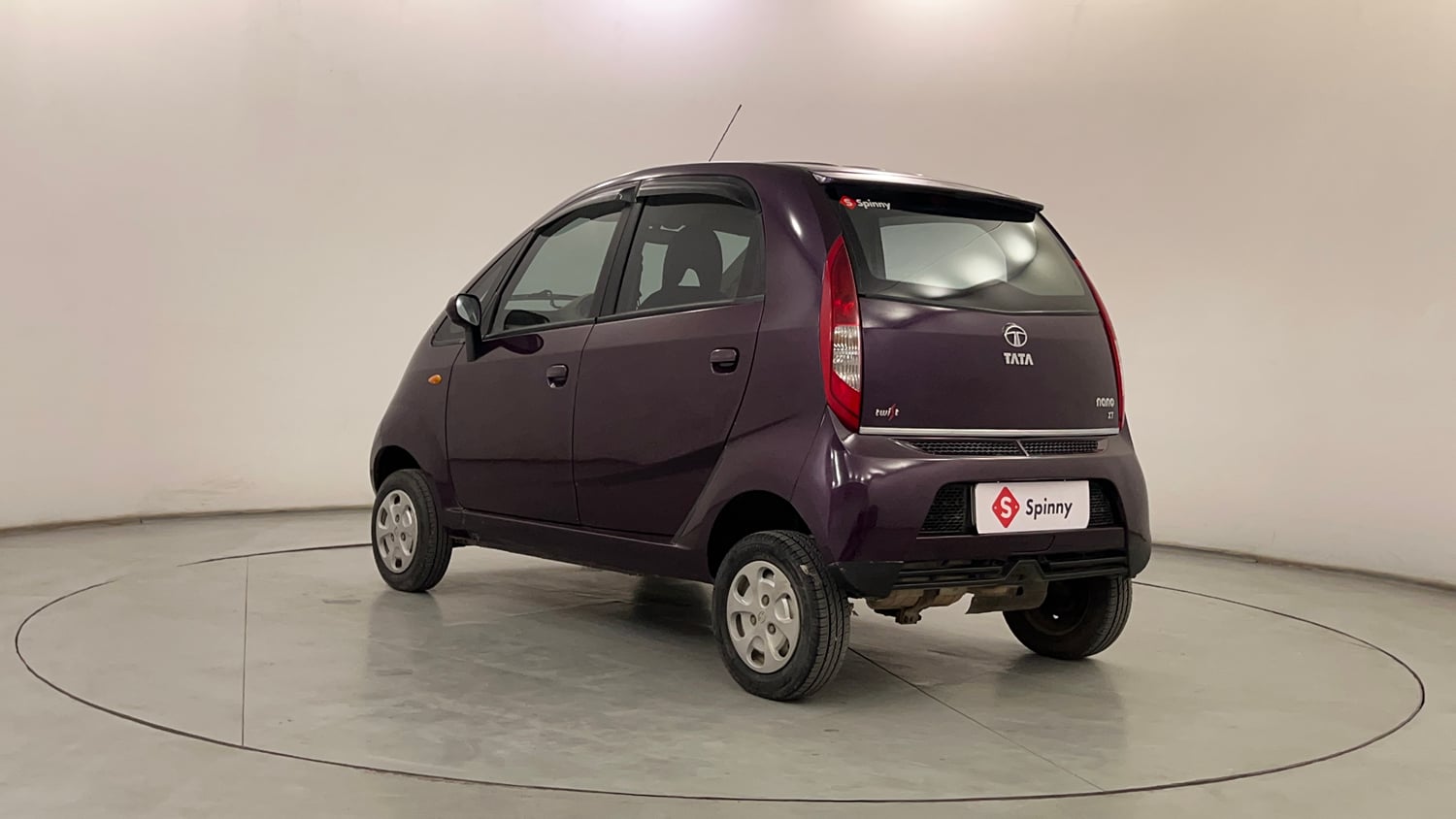 Used 2015 Tata Nano Twist XT Petrol Manual exterior LEFT REAR CORNER VIEW