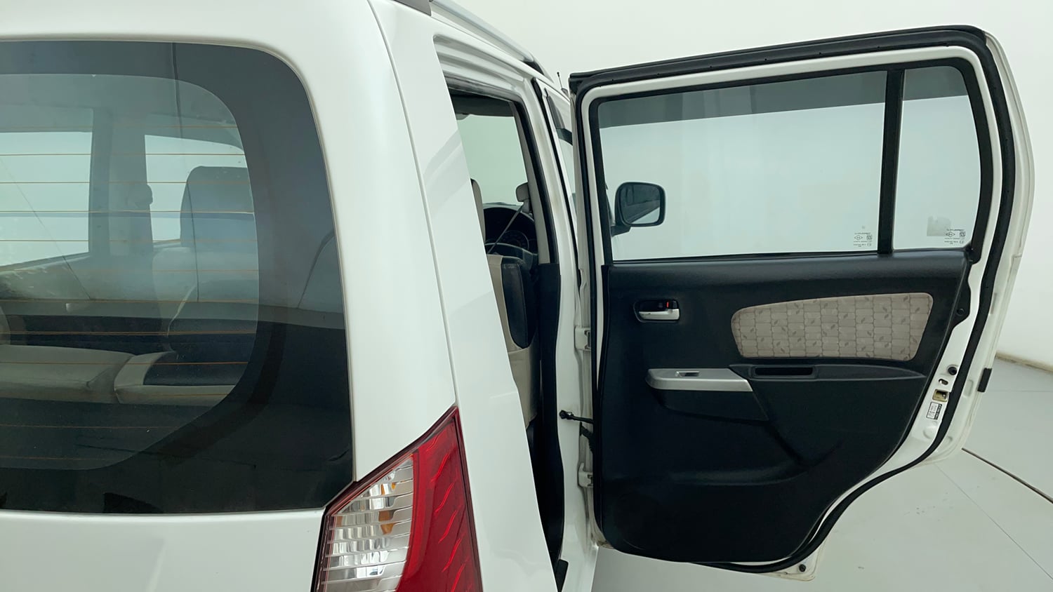Used 2016 Maruti Suzuki Wagon R VXI Petrol Manual interior RIGHT REAR DOOR OPEN VIEW