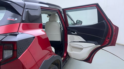 Used 2024 Mahindra XUV 3XO AX7L 1.2 Petrol AT Petrol Automatic interior RIGHT REAR DOOR OPEN VIEW