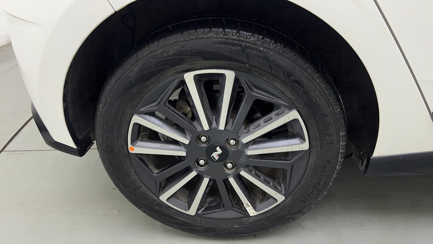 Used 2022 Hyundai i20 N Line N8 1.0 Turbo DCT Petrol Automatic tyres RIGHT REAR TYRE RIM VIEW