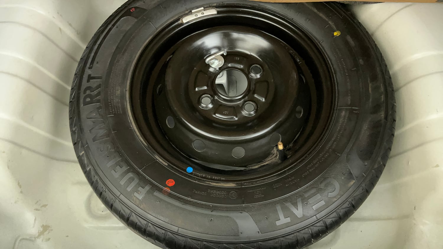 Used 2019 Maruti Suzuki Alto 800 LXi Petrol Manual tyres SPARE TYRE VIEW