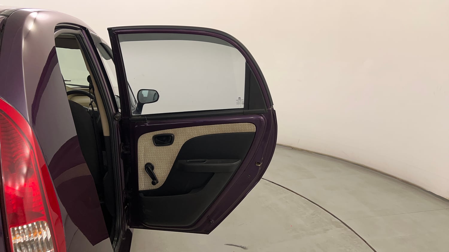 Used 2015 Tata Nano Twist XT Petrol Manual interior RIGHT REAR DOOR OPEN VIEW