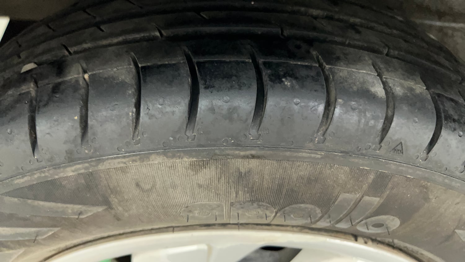 Used 2020 Hyundai Santro Sportz CNG Cng Manual tyres RIGHT REAR TYRE TREAD VIEW
