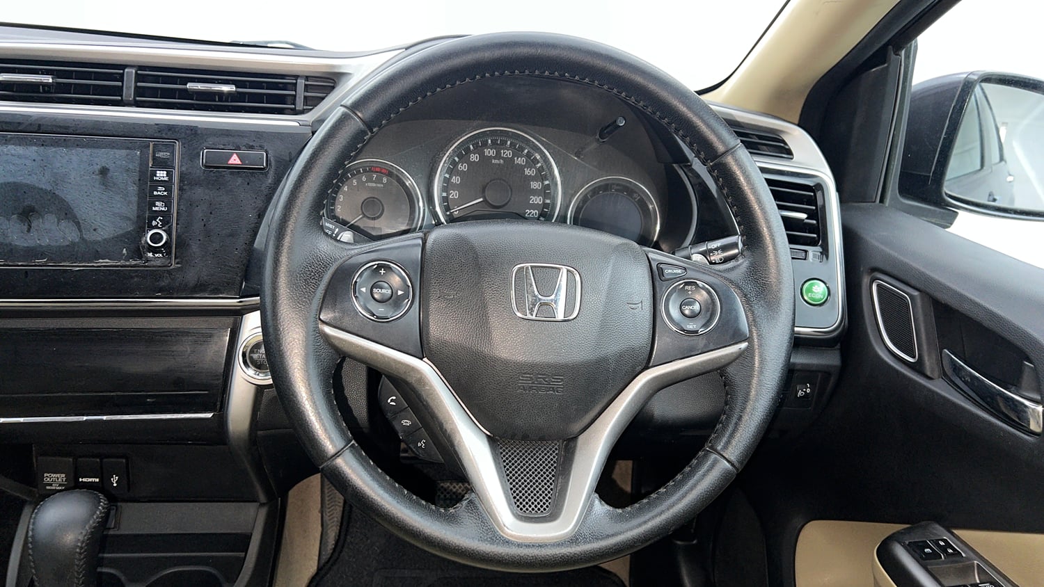 Used 2017 Honda City VX CVT Petrol Petrol Automatic interior STEERING VIEW