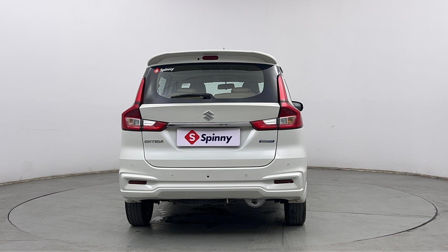 Used 2019 Maruti Suzuki New Ertiga ZXi AT Petrol Automatic exterior BACK VIEW
