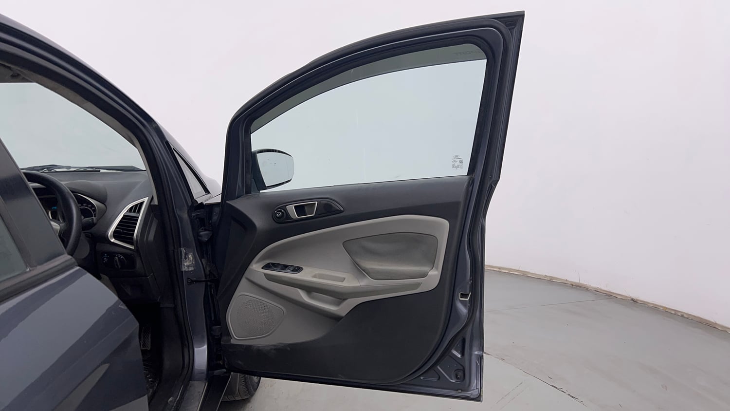 Used 2017 Ford EcoSport Titanium 1.5L TDCi Diesel Manual interior RIGHT FRONT DOOR OPEN VIEW