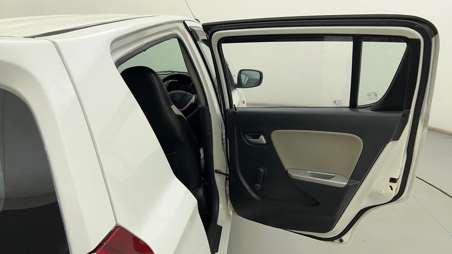 Used 2015 Maruti Suzuki Alto K10 VXi Petrol Manual interior RIGHT REAR DOOR OPEN VIEW