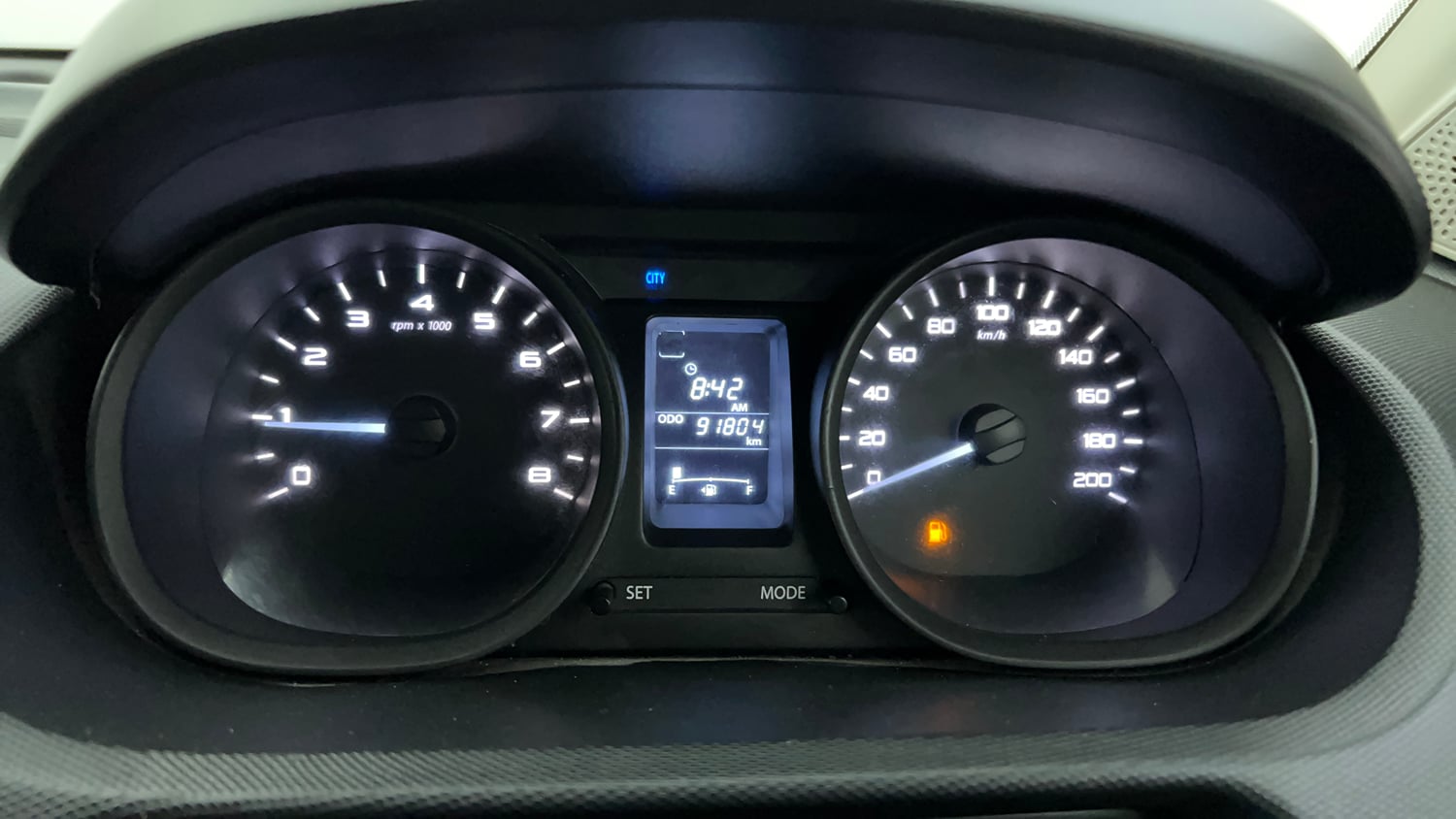 Used 2018 Tata Tiago Revotorq XT Diesel Manual interior CLUSTERMETER VIEW