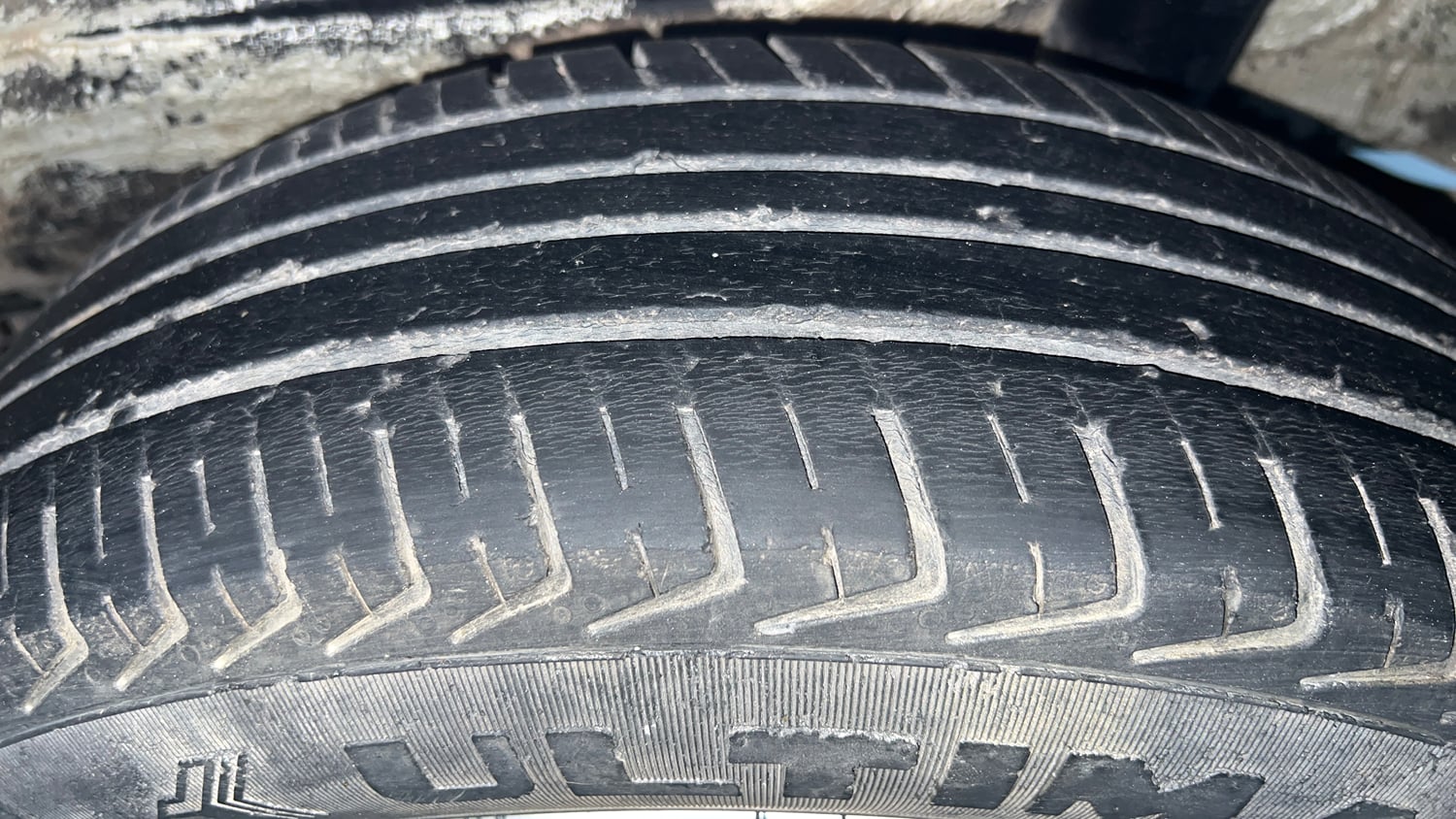 Used 2022 Maruti Suzuki Wagon R LXI 1.0 CNG Cng Manual tyres LEFT REAR TYRE TREAD VIEW