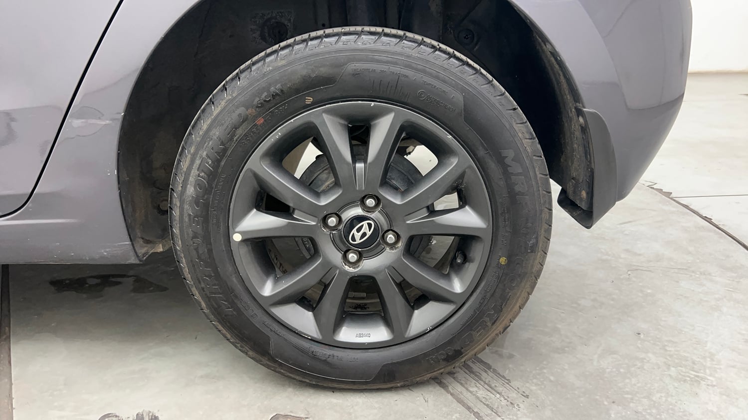 Used 2018 Hyundai Elite i20 Asta 1.2 Petrol Manual tyres LEFT REAR TYRE RIM VIEW