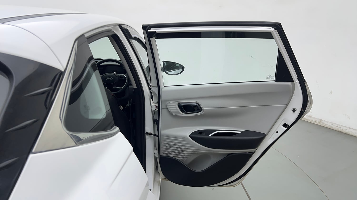 Used 2024 Hyundai New i20 Asta (O) 1.2 IVT Petrol Automatic interior RIGHT REAR DOOR OPEN VIEW