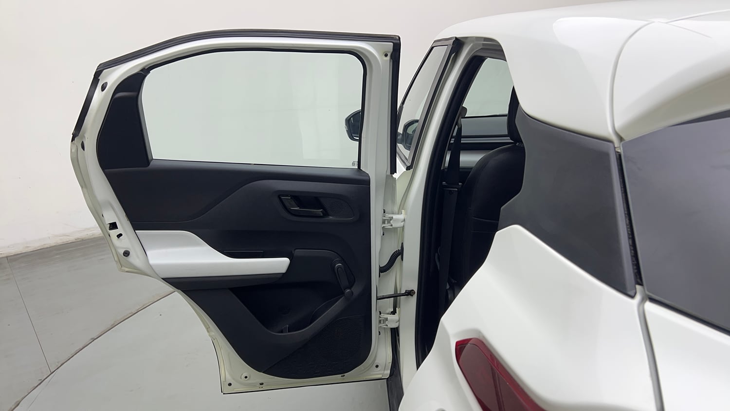 Used 2023 Tata Punch Pure MT Petrol Manual interior LEFT REAR DOOR OPEN VIEW