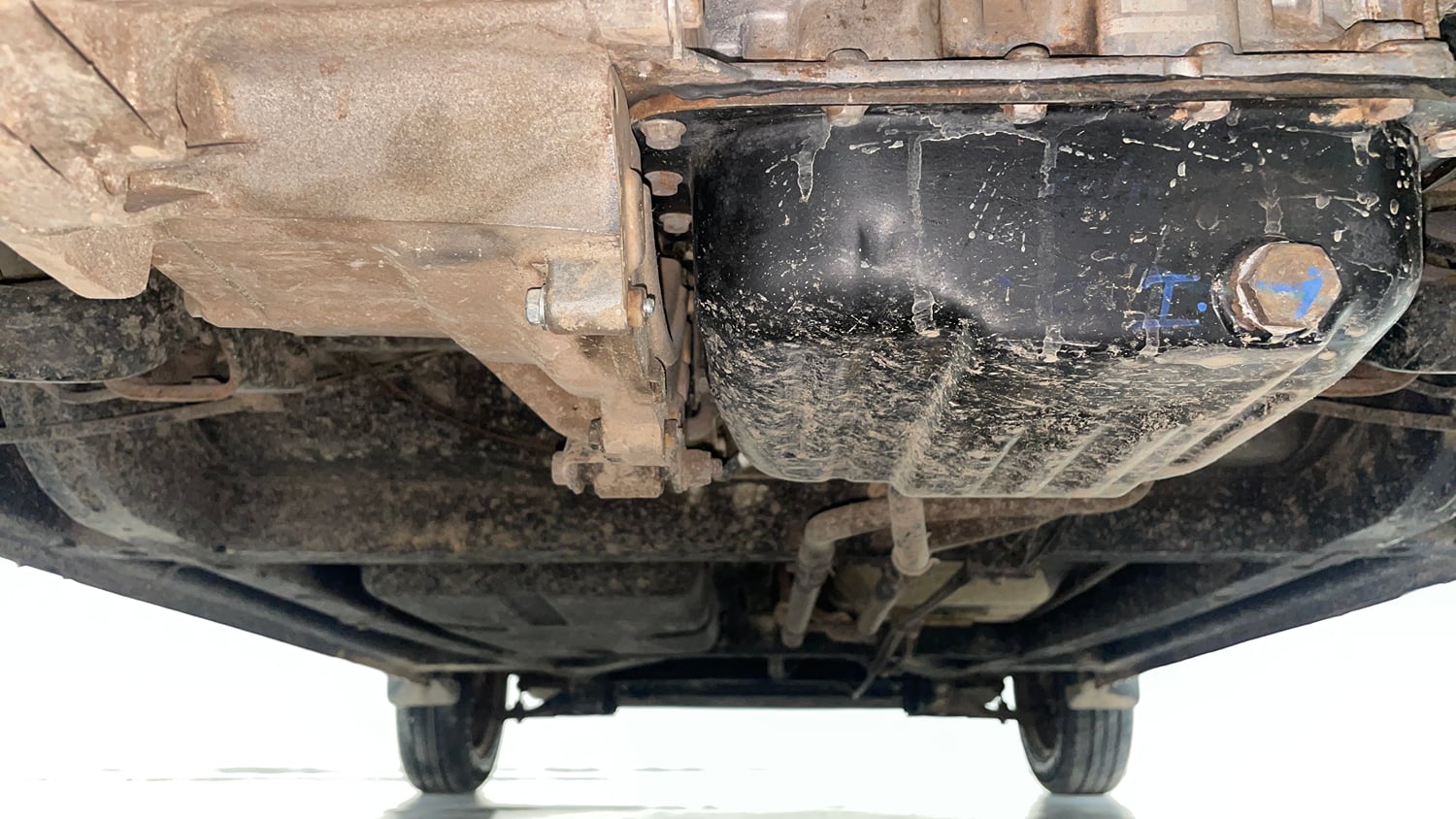 Used 2012 Tata Nano LX Petrol Manual extra REAR UNDERBODY VIEW (TAKEN FROM REAR)