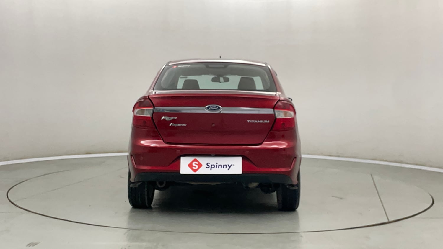 Used 2019 Ford Figo Aspire Titanium 1.2 Ti-VCT Petrol Manual exterior BACK VIEW