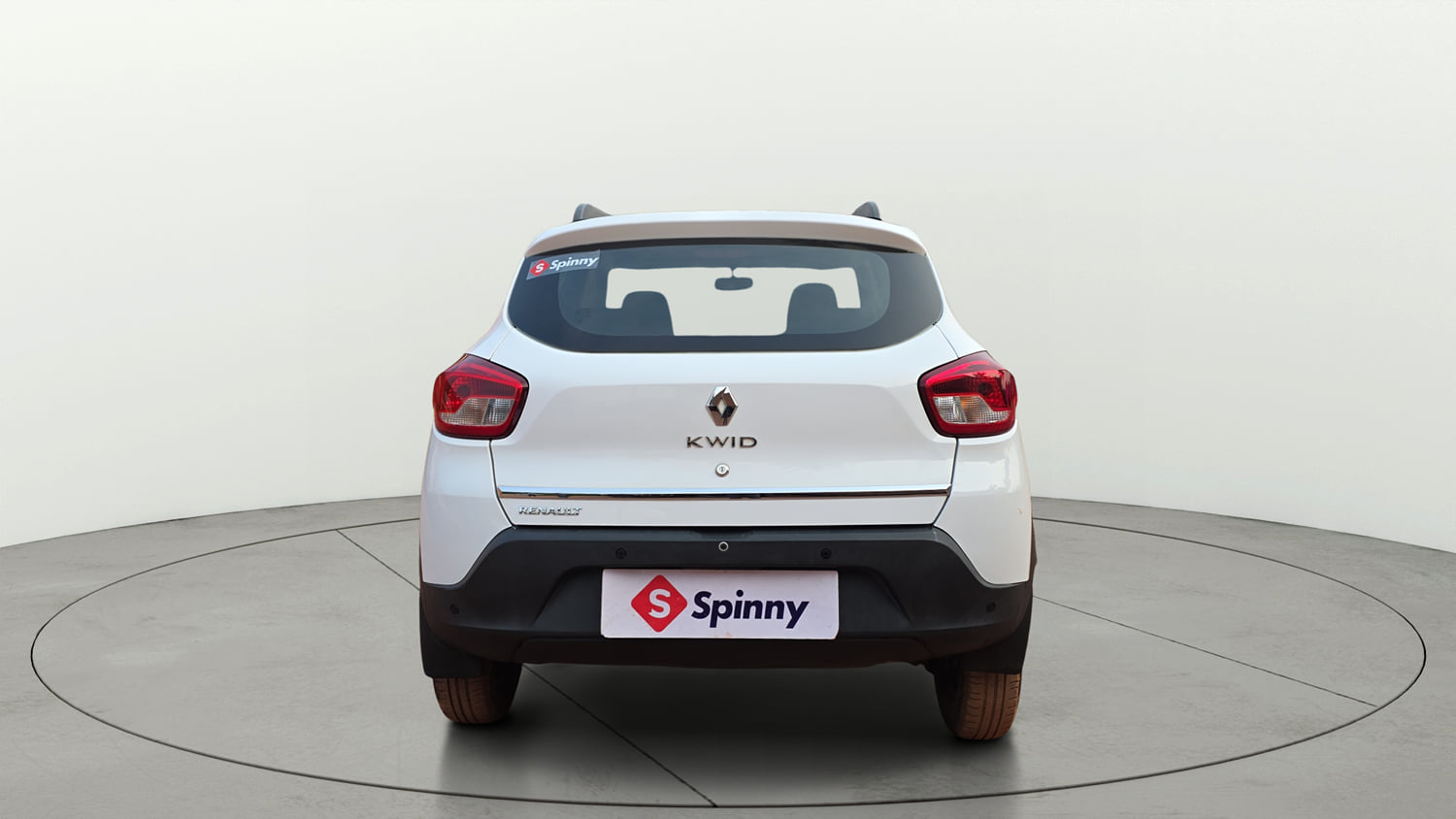 Used 2017 Renault Kwid 1.0 RXT Opt Petrol Manual exterior BACK VIEW