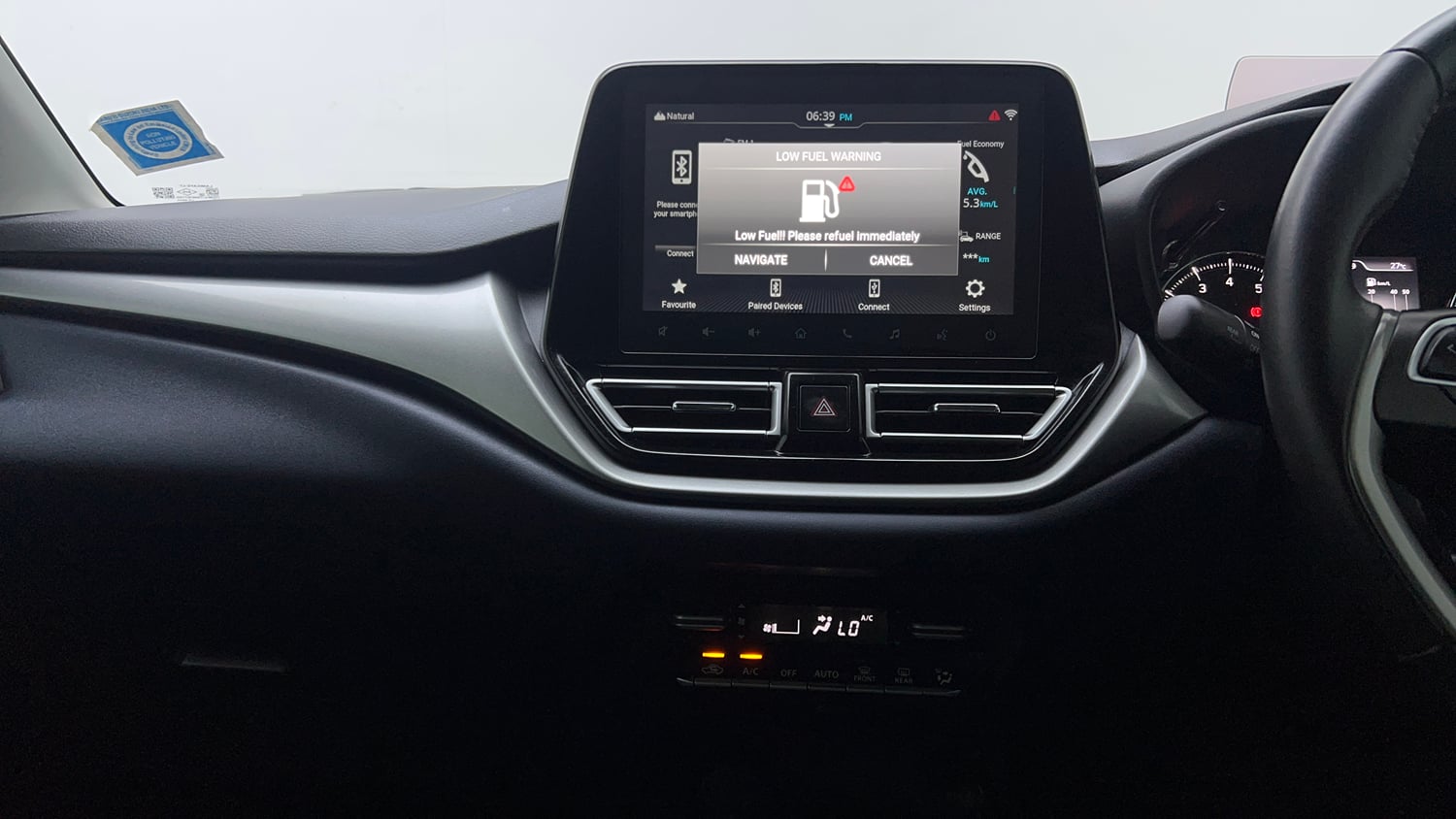 Used 2023 Maruti Suzuki Baleno Alpha AGS Petrol Automatic interior MUSIC SYSTEM & AC CONTROL VIEW