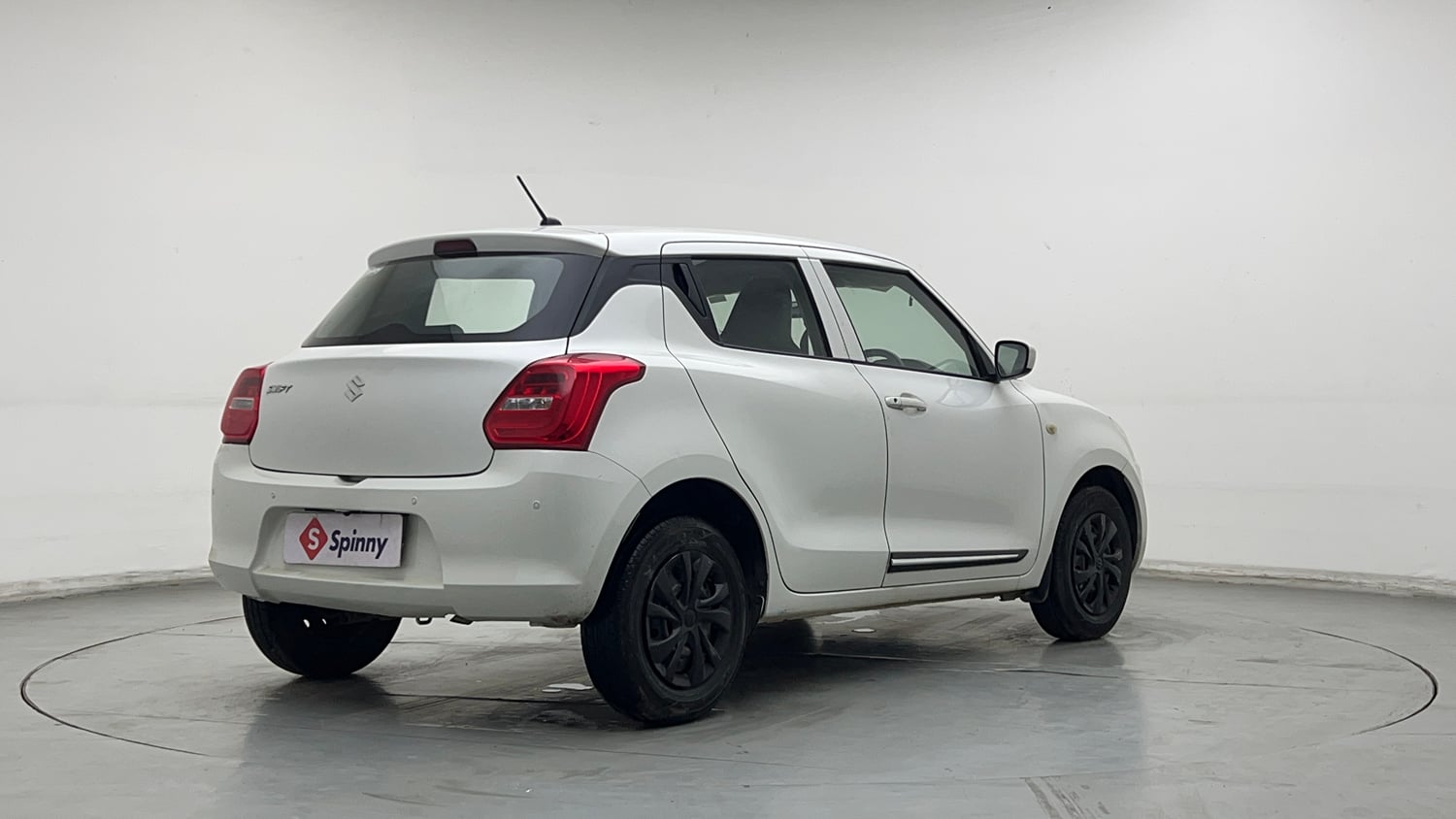 Used 2019 Maruti Suzuki Swift LXi Petrol Manual exterior RIGHT REAR CORNER VIEW