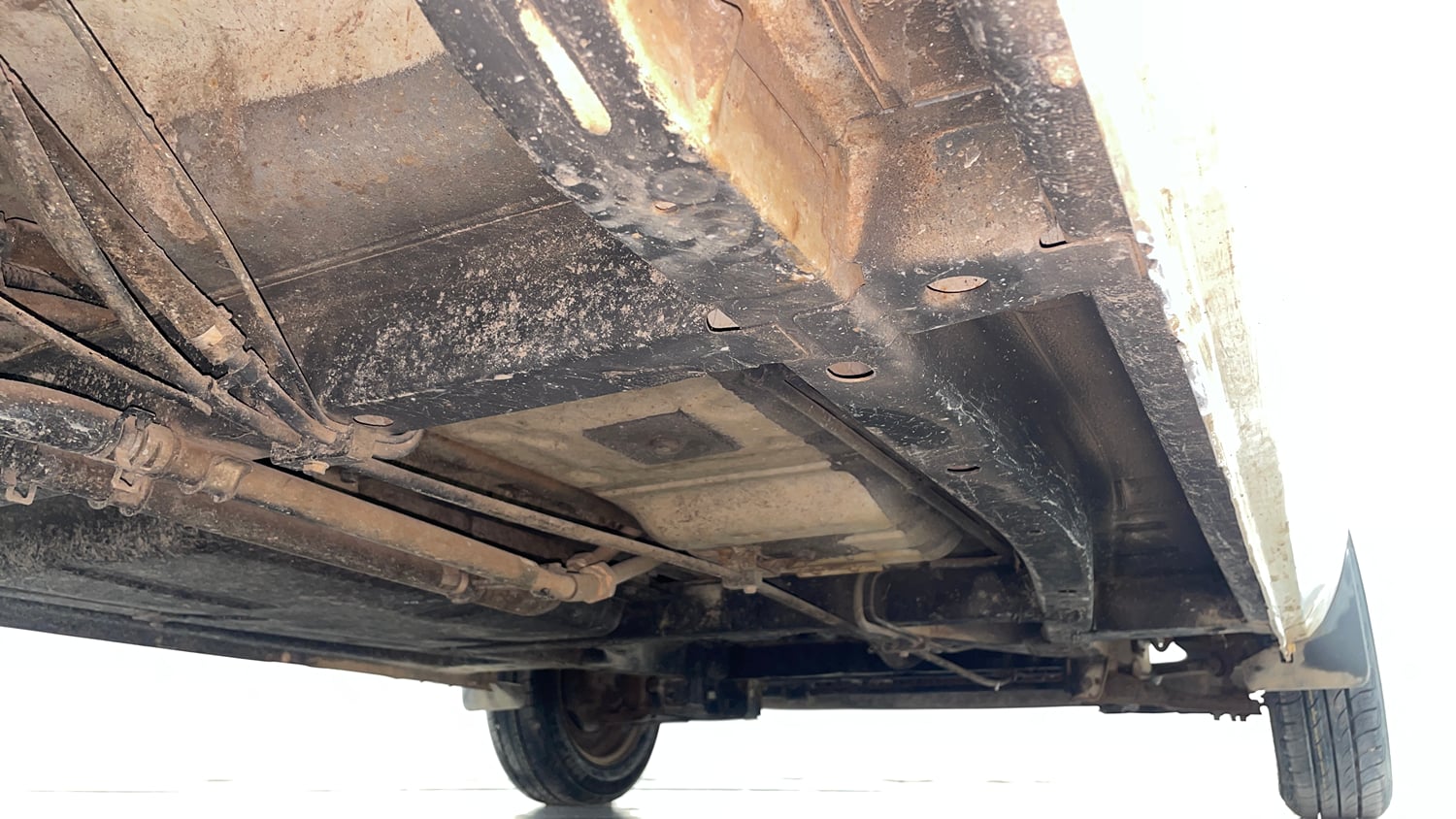 Used 2012 Tata Nano LX Petrol Manual extra REAR RIGHT UNDERBODY VIEW