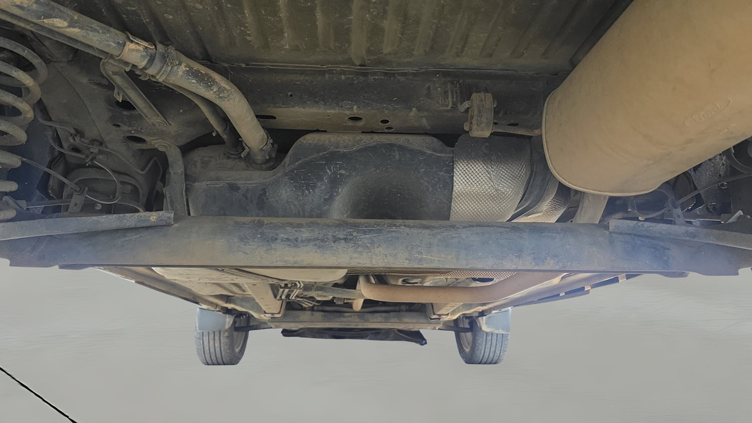Used 2017 Ford EcoSport Titanium 1.5L TDCi Diesel Manual extra REAR UNDERBODY VIEW (TAKEN FROM REAR)