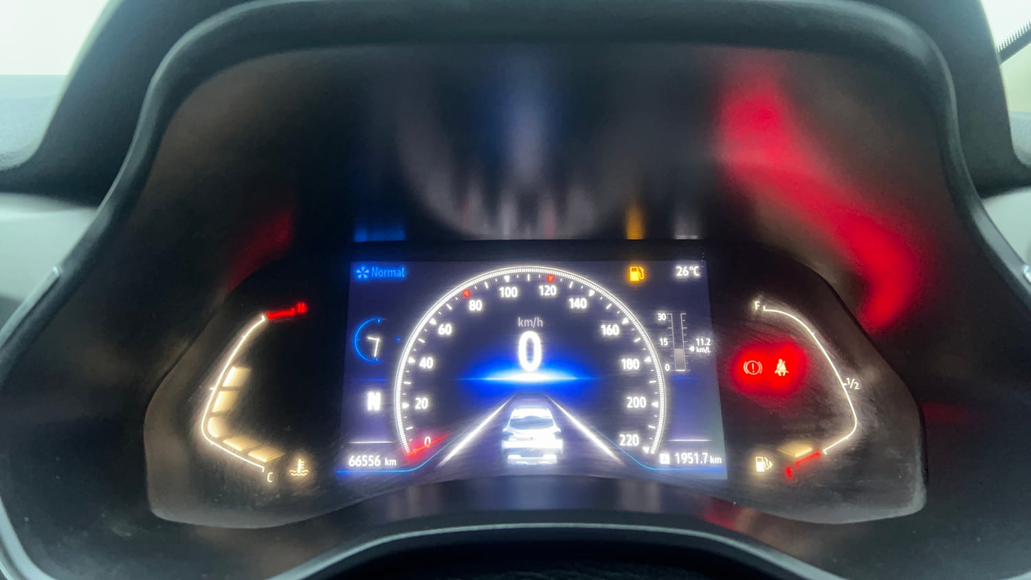 Used 2022 Renault Kiger RXZ AMT Petrol Automatic interior CLUSTERMETER VIEW