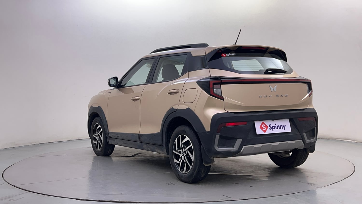 Used 2026 Mahindra XUV 3XO AX5 1.2 Petrol AT Petrol Automatic exterior LEFT REAR CORNER VIEW