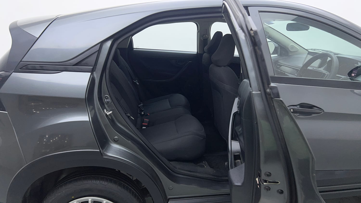 Used 2024 Tata Nexon Smart (O) 1.2 Petrol 5MT Petrol Manual interior RIGHT SIDE REAR DOOR CABIN VIEW