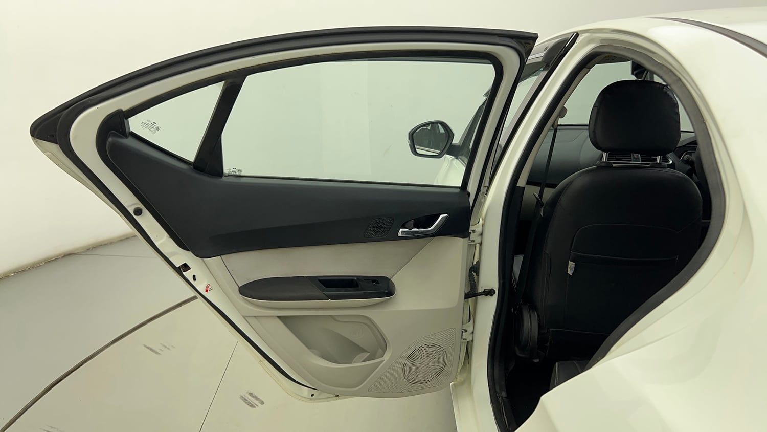 Used 2023 Tata Tigor XZ Plus CNG Cng Manual interior LEFT REAR DOOR OPEN VIEW