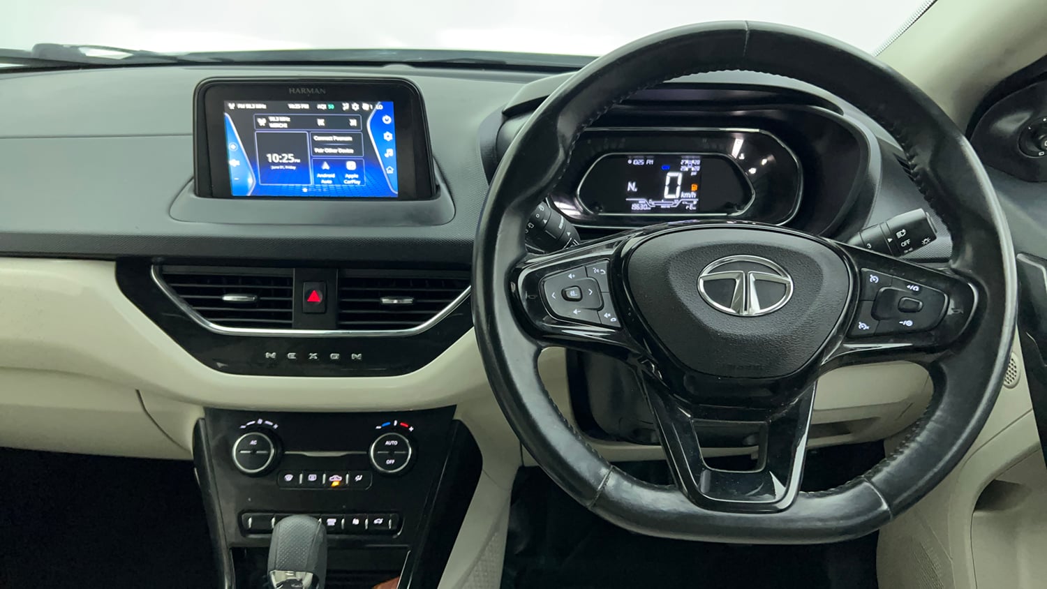 Used 2022 Tata Nexon XZA Plus (Premium) Petrol Automatic interior STEERING VIEW