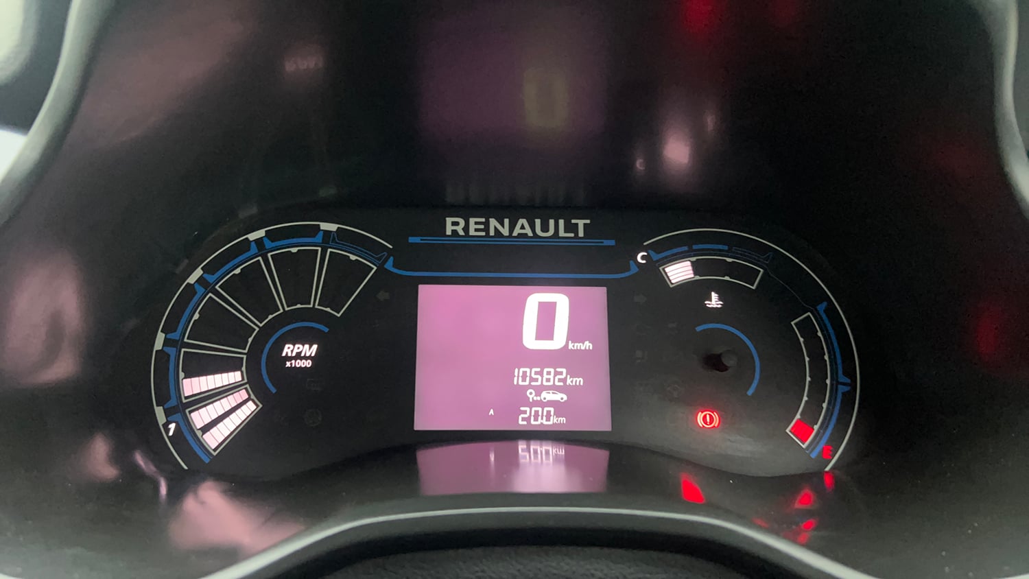 Used 2020 Renault Triber RXL Petrol Manual interior CLUSTERMETER VIEW