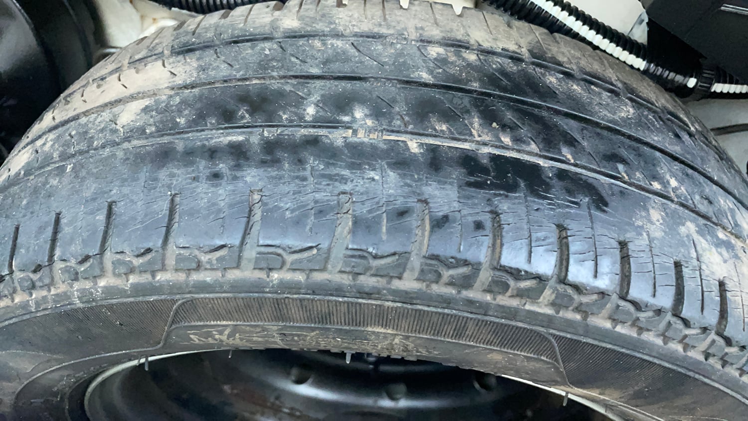 Used 2012 Tata Nano LX Petrol Manual tyres SPARE TYRE VIEW