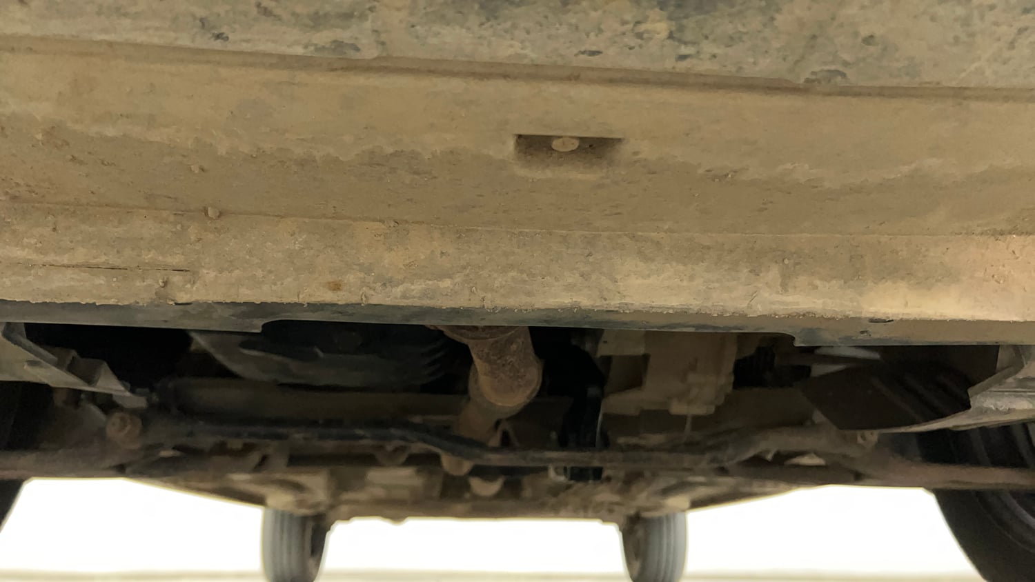 Used 2023 Tata Tiago XT CNG Cng Manual extra FRONT LEFT UNDERBODY VIEW