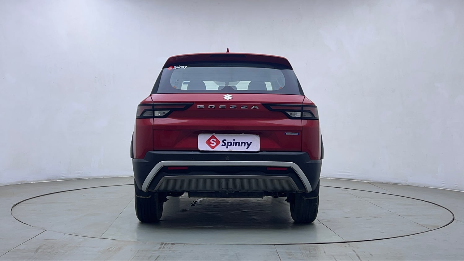 Used 2022 Maruti Suzuki Brezza Vxi AT Petrol Automatic exterior BACK VIEW