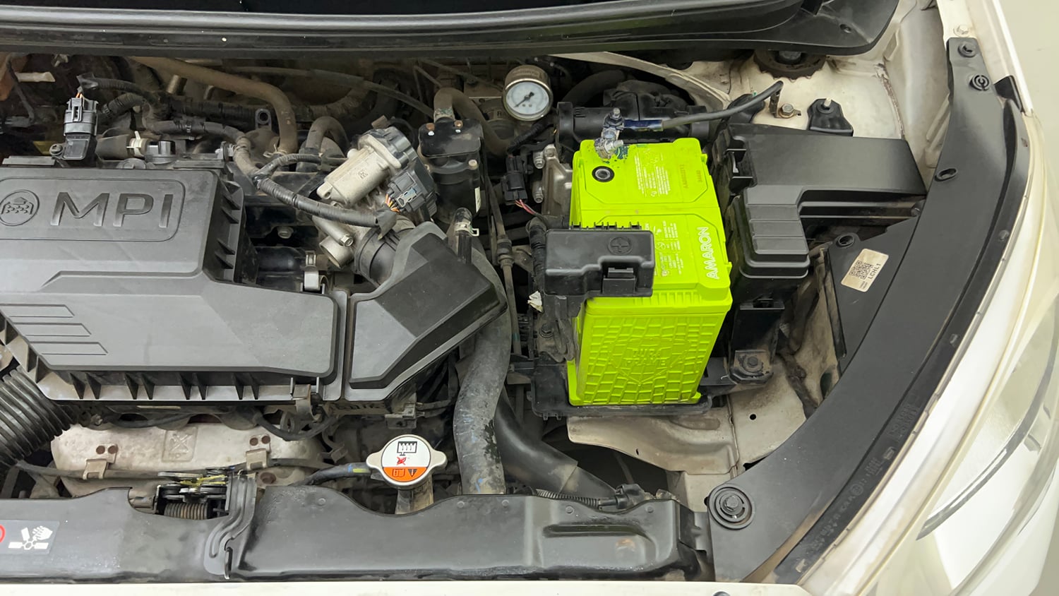 Used 2020 Hyundai Santro Sportz CNG Cng Manual engine ENGINE LEFT SIDE VIEW