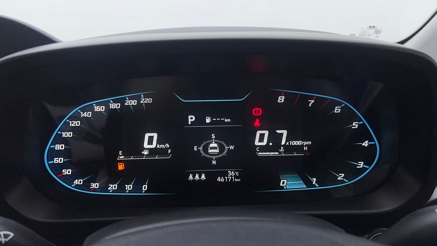 Used 2024 Hyundai New i20 Asta (O) 1.2 IVT Petrol Automatic interior CLUSTERMETER VIEW