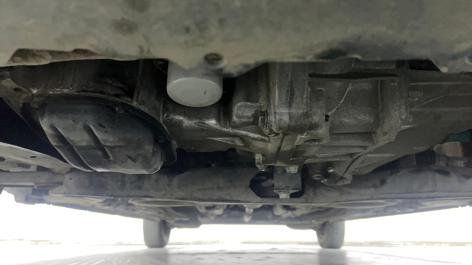 Used 2014 Nissan Micra Active XL Petrol Manual extra FRONT LEFT UNDERBODY VIEW